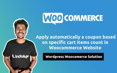 How to apply automatically a coupon based on specific cart items count in Woocommerce